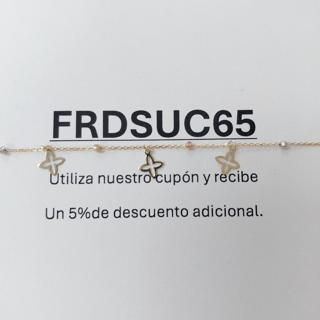 PULSERAS DAMA ORO 14K 1.2 (NUEVO)