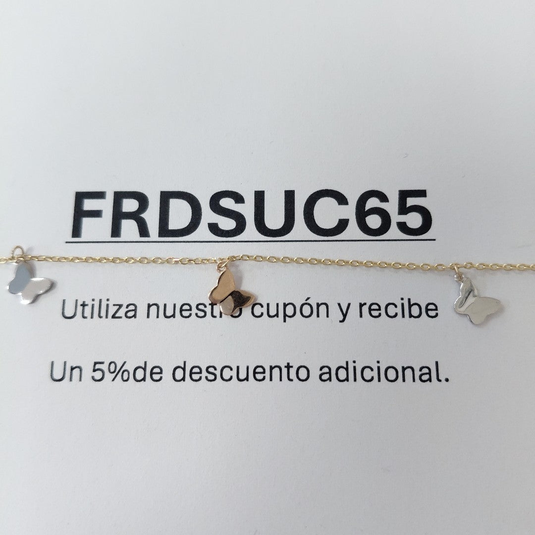 PULSERAS DAMA ORO 14K 1.5 (NUEVO)