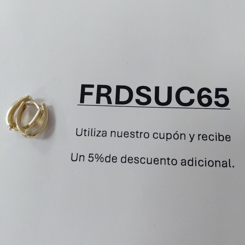 HUGGIES ORO 14K 1 (NUEVO)