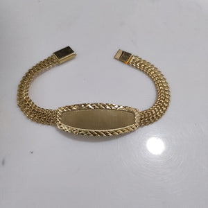 ESCLAVA ORO 10 K 14 GRMS (SEMINUEVO)