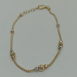 PULSERAS DAMA ORO 14K 2.1 (NUEVO)
