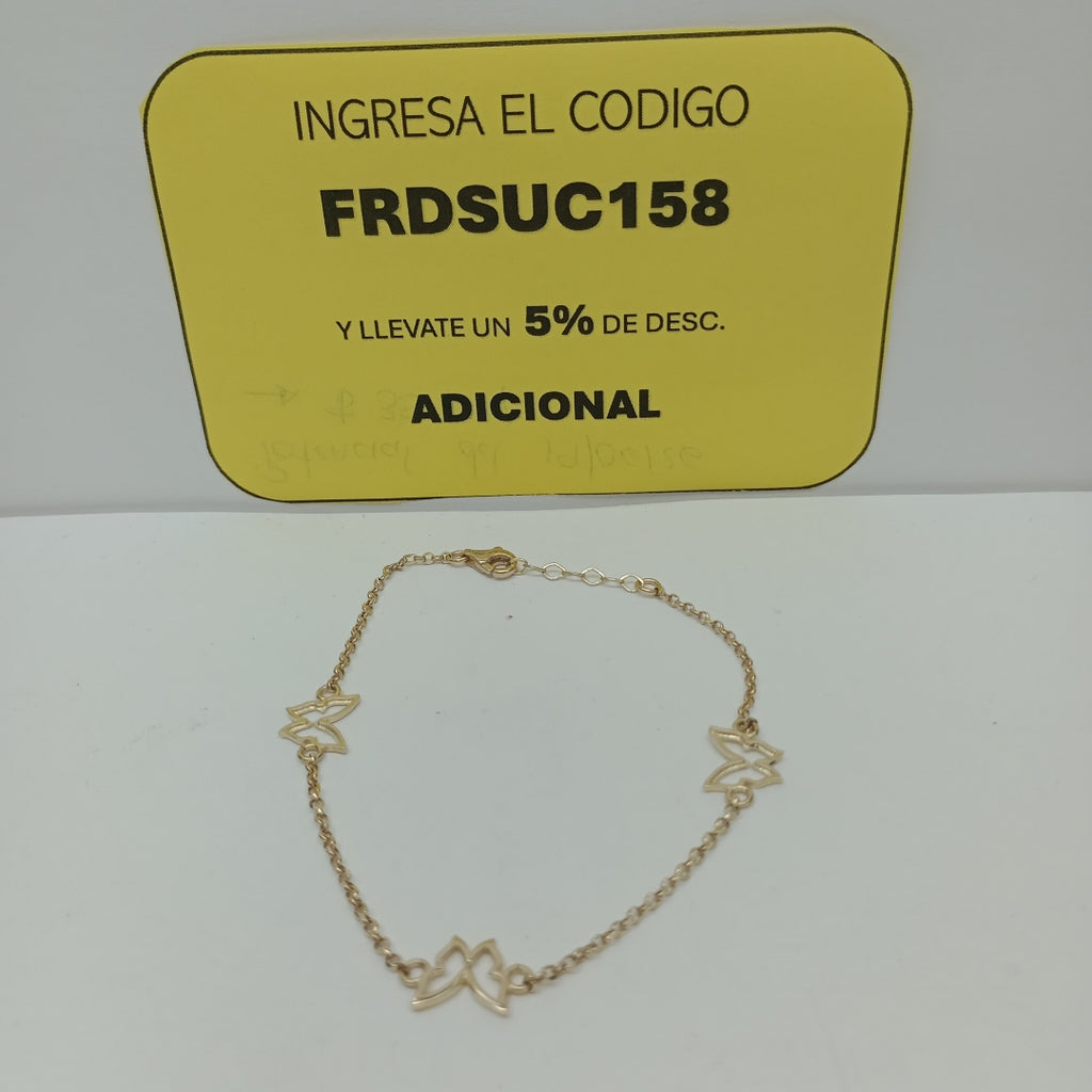 PULSERAS DAMA ORO 14K 2.1 (NUEVO)