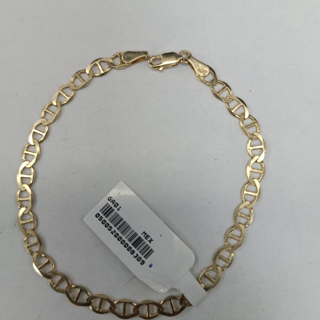 PULSERA TEJIDO GUCHI 5.6G 21 CM 14K (NUEVO)