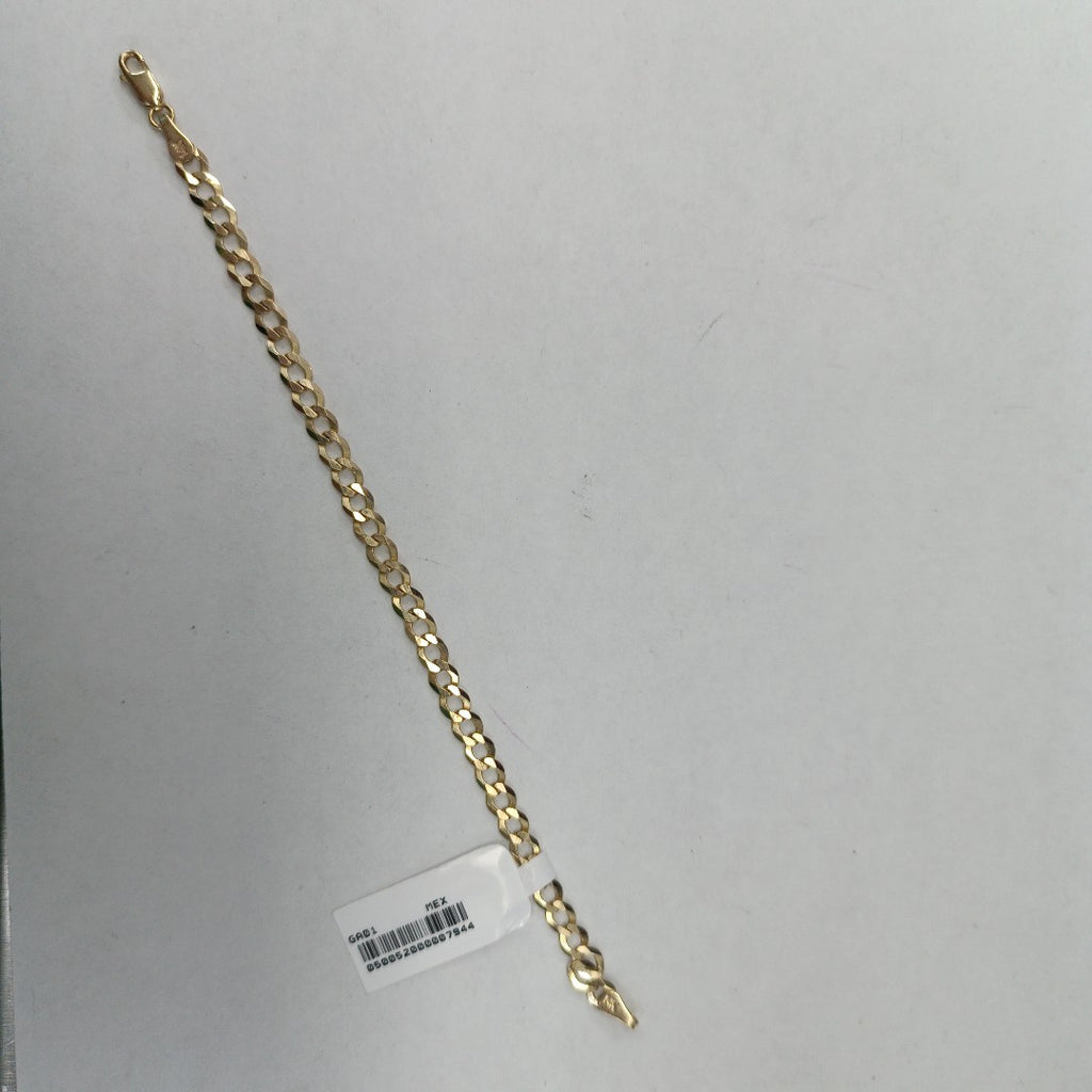 PULSERA TEJIDO BARBADA 4.7G 18 CM 14K (NUEVO)