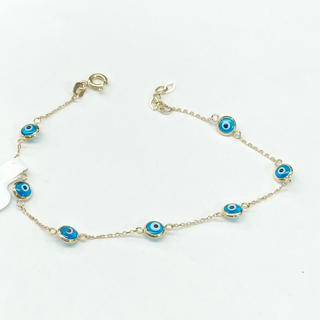 PULSERAS DAMA ORO 14K 1.3 (NUEVO)