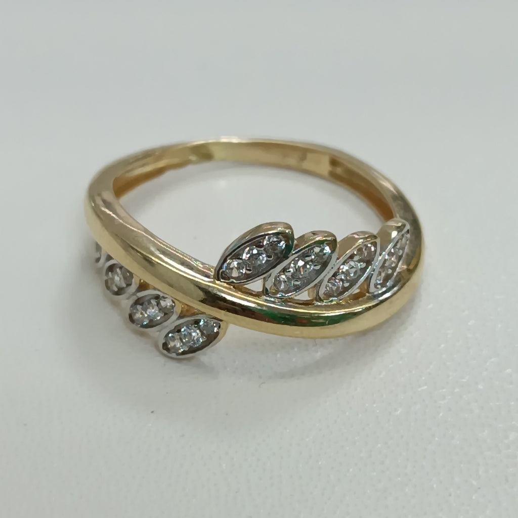 ANILLOS DAMA ORO 14K 2 (NUEVO)