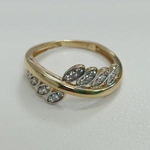ANILLOS DAMA ORO 14K 2 (NUEVO)