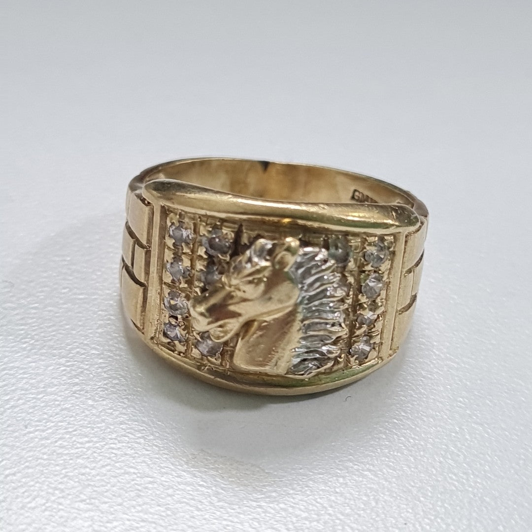 ARGOLLA ORO 14 K 8.4 GRMS (SEMINUEVO)
