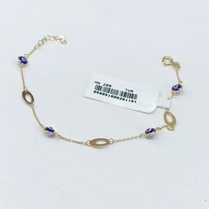 PULSERAS DAMA ORO 14K 1.2 (NUEVO)