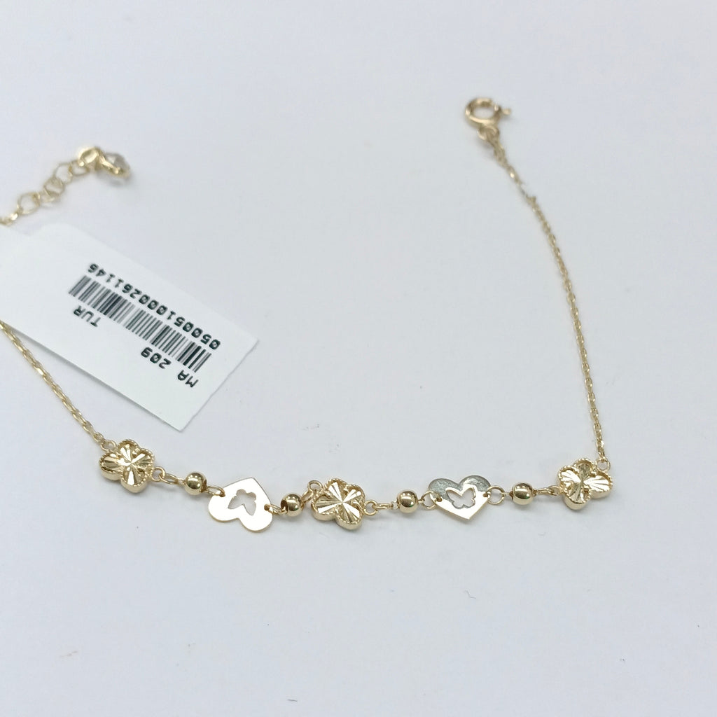 PULSERAS DAMA ORO 14K 1.8 (NUEVO)