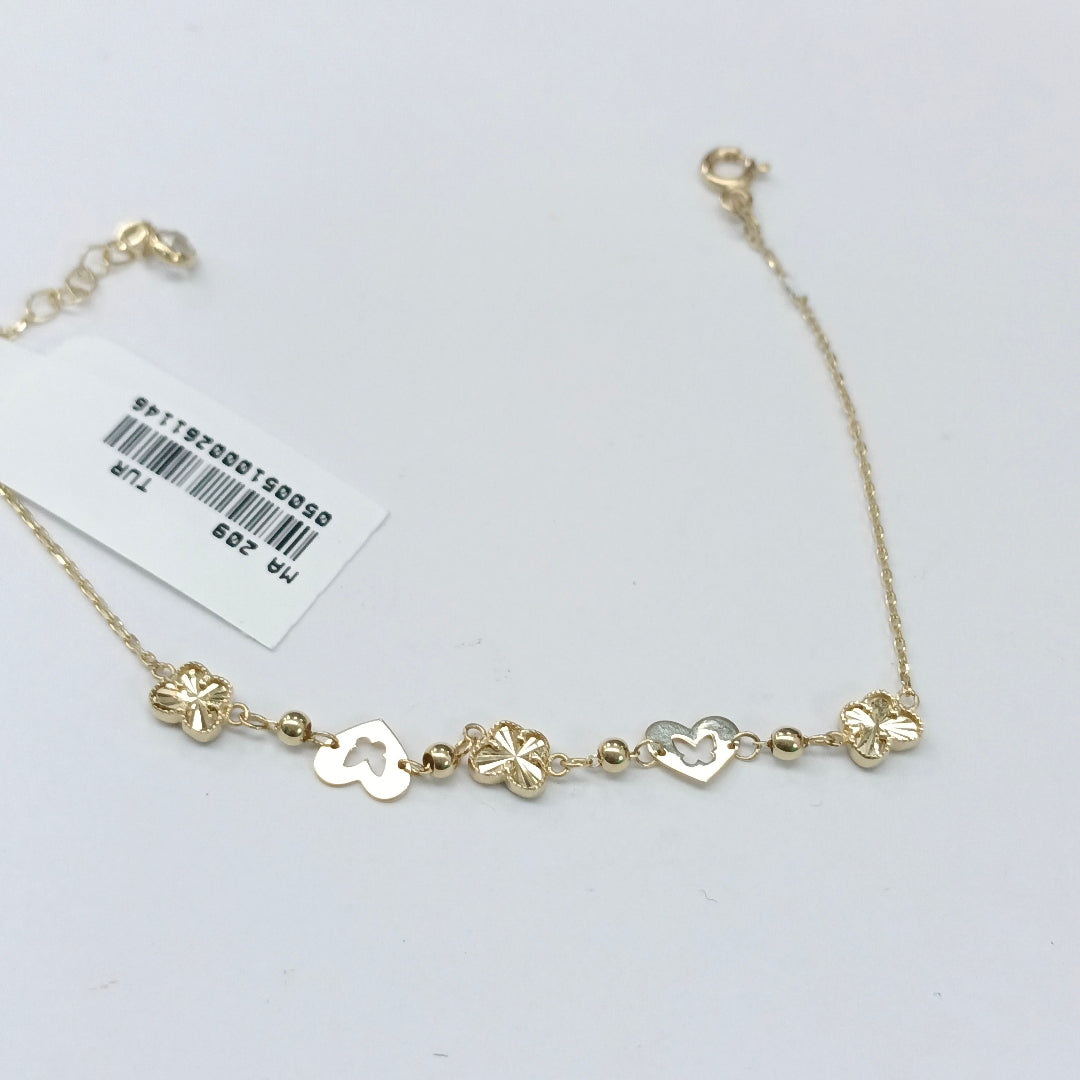 PULSERAS DAMA ORO 14K 1.8 (NUEVO)