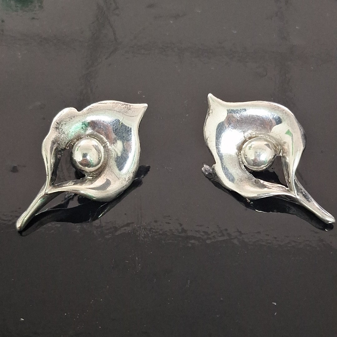 ARETES PAR PLATA 10,40 GRMS (SEMINUEVO)