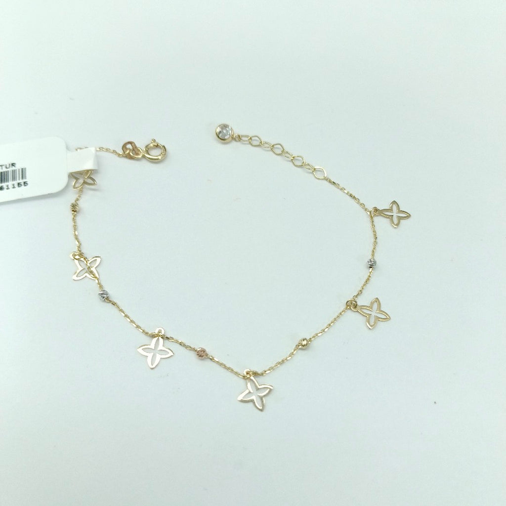 PULSERAS DAMA ORO 14K 1.1 (NUEVO)