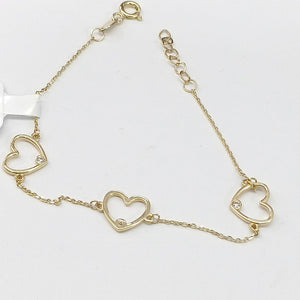 PULSERAS DAMA ORO 14K 1.5 (NUEVO)