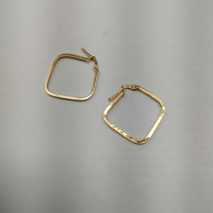 ARRACADAS PAR ORO 14 K 1.5 GRMS (SEMINUEVO)