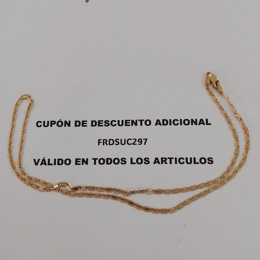 CADENA ORO 14 K 5,40 GRMS (SEMINUEVO)