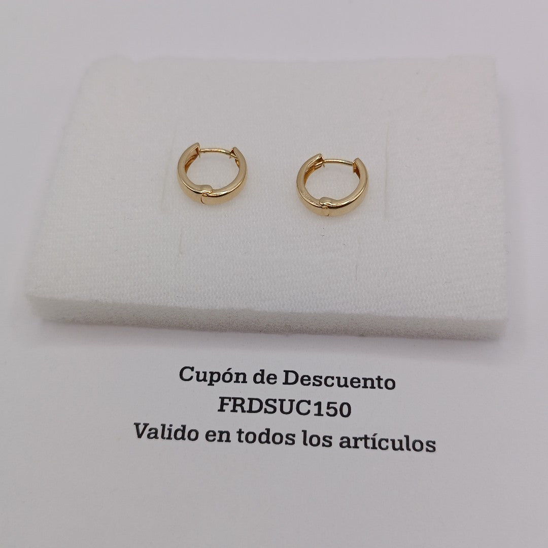 HUGGIES ORO 14K 1.1 (NUEVO)