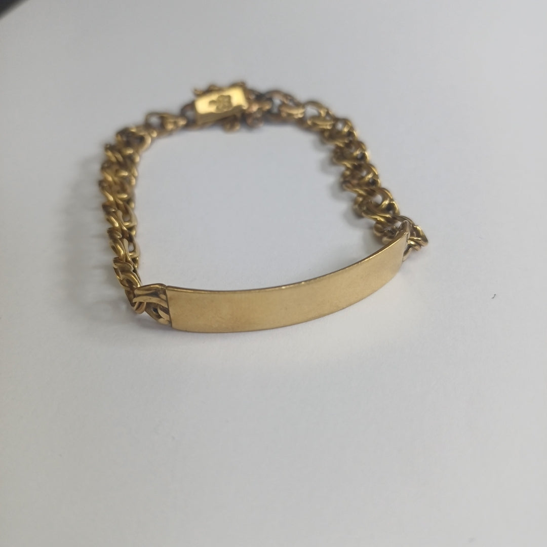 ESCLAVA ORO 18 K 16.8 GRMS (SEMINUEVO)