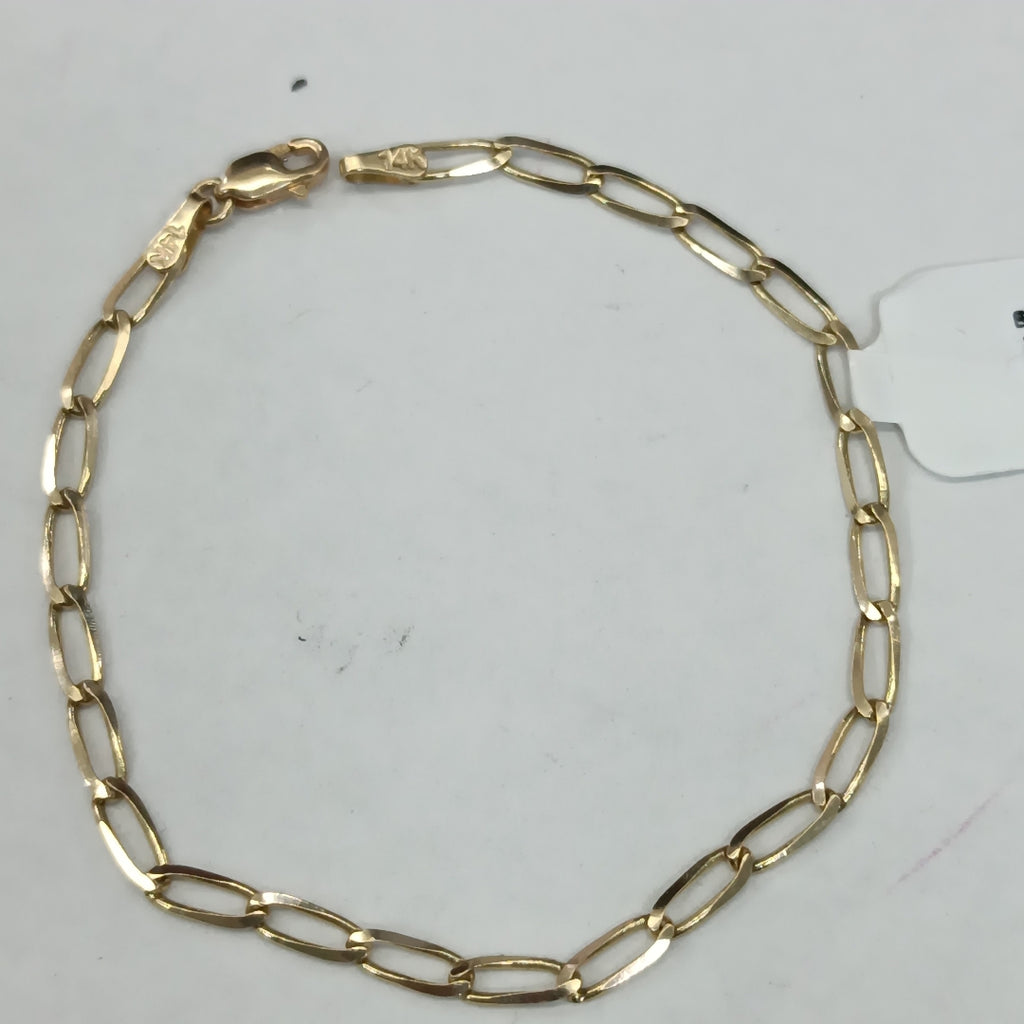 PULSERA TEJIDO ESLABONES 2.5G 18 CM (NUEVO)