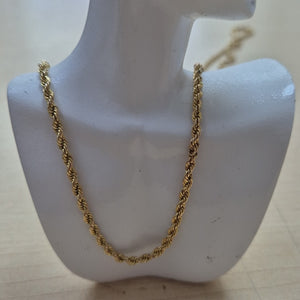 CADENA ORO 14 K 4.6 GRMS (SEMINUEVO)