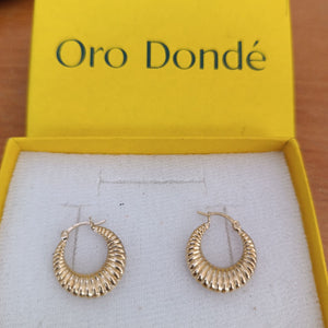 ARRACADAS ORO 10K 0.9 (NUEVO)