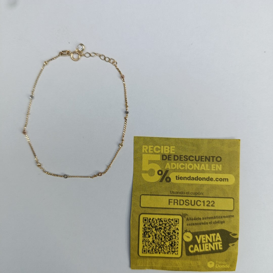 PULSERAS DAMA ORO 14K 1.1 (NUEVO)