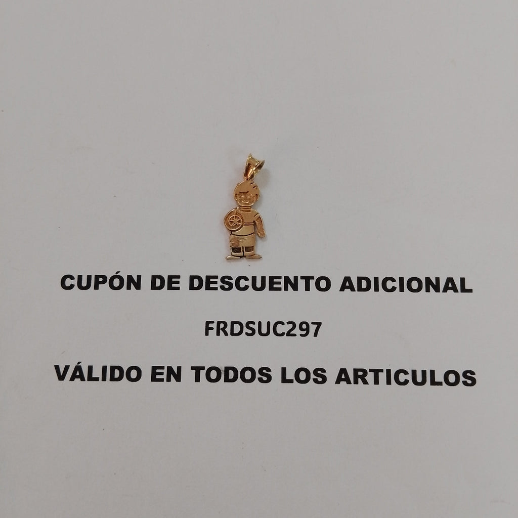 DIJE ORO 10 K 1 GRMS (SEMINUEVO)