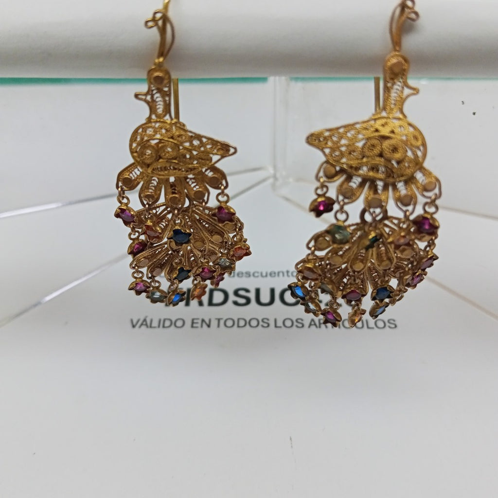 ARETES PAR ORO 8 K 8.5 GRMS (SEMINUEVO)