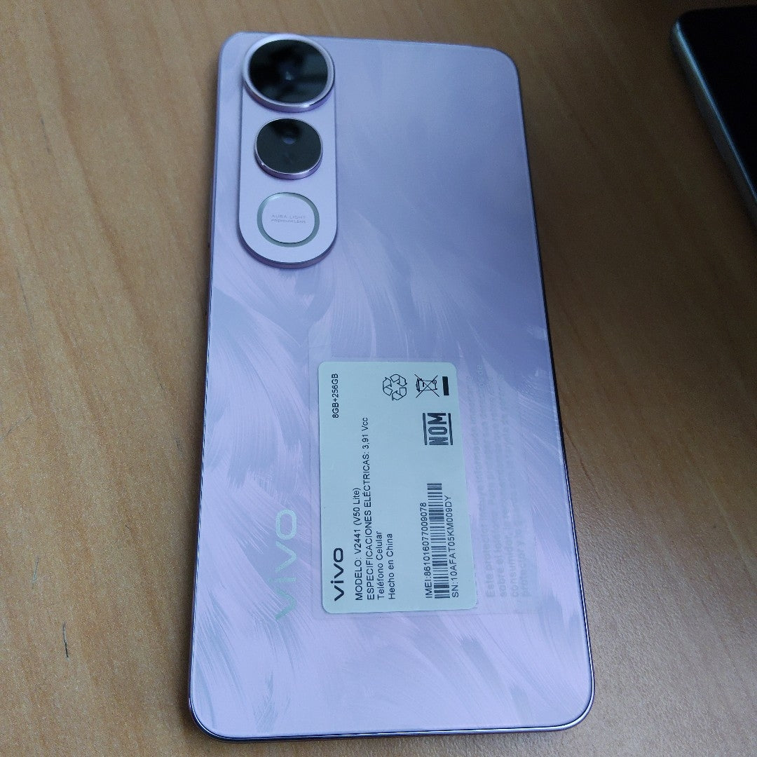 CELULAR VIVO V50 LITE V2441 (2025) 256 GB 8 GB RAM (SEMINUEVO)