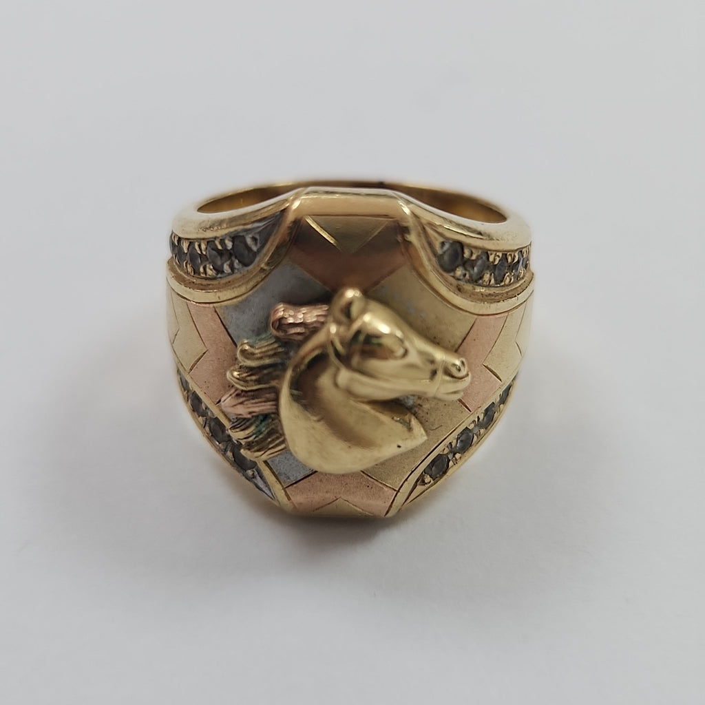 ANILLO ORO 14 K 11.7 GRMS (SEMINUEVO)