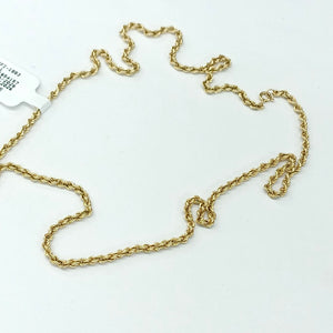 CADENA ORO 14 K 3.5 GRMS (SEMINUEVO)