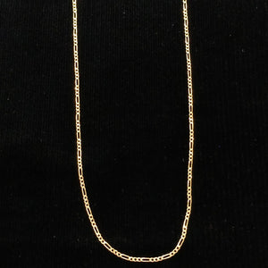 CADENAS 3X1 ORO 14K 55 CM 3.7 GR (NUEVO)