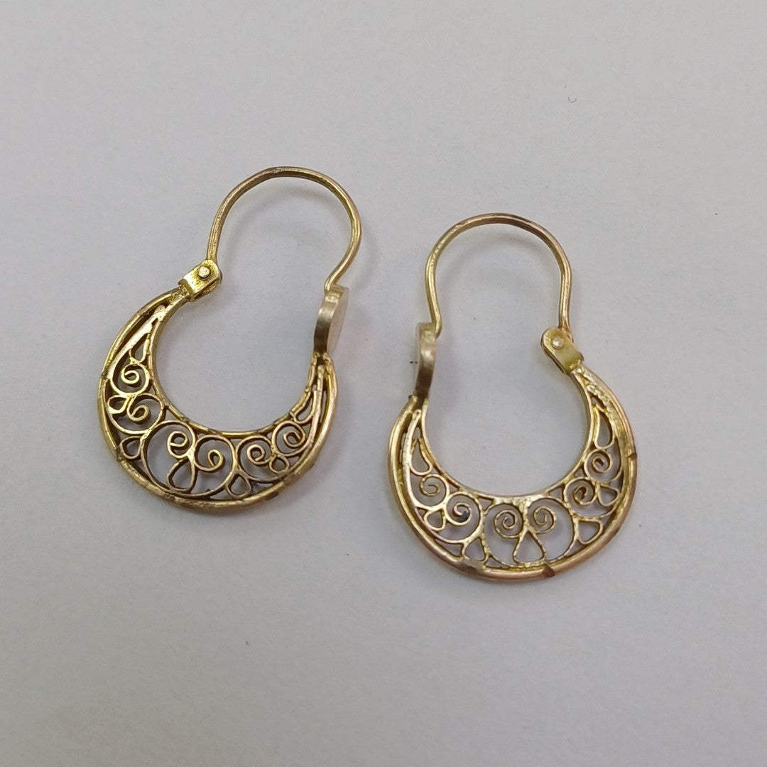 ARETES PAR ORO 8 K 2,40 GRMS (SEMINUEVO)