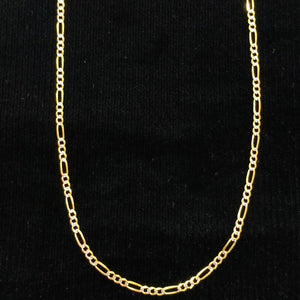 CADENAS 3X1 DIAMANTADA ORO 14K 55 CM 8.5 GR (NUEVO)