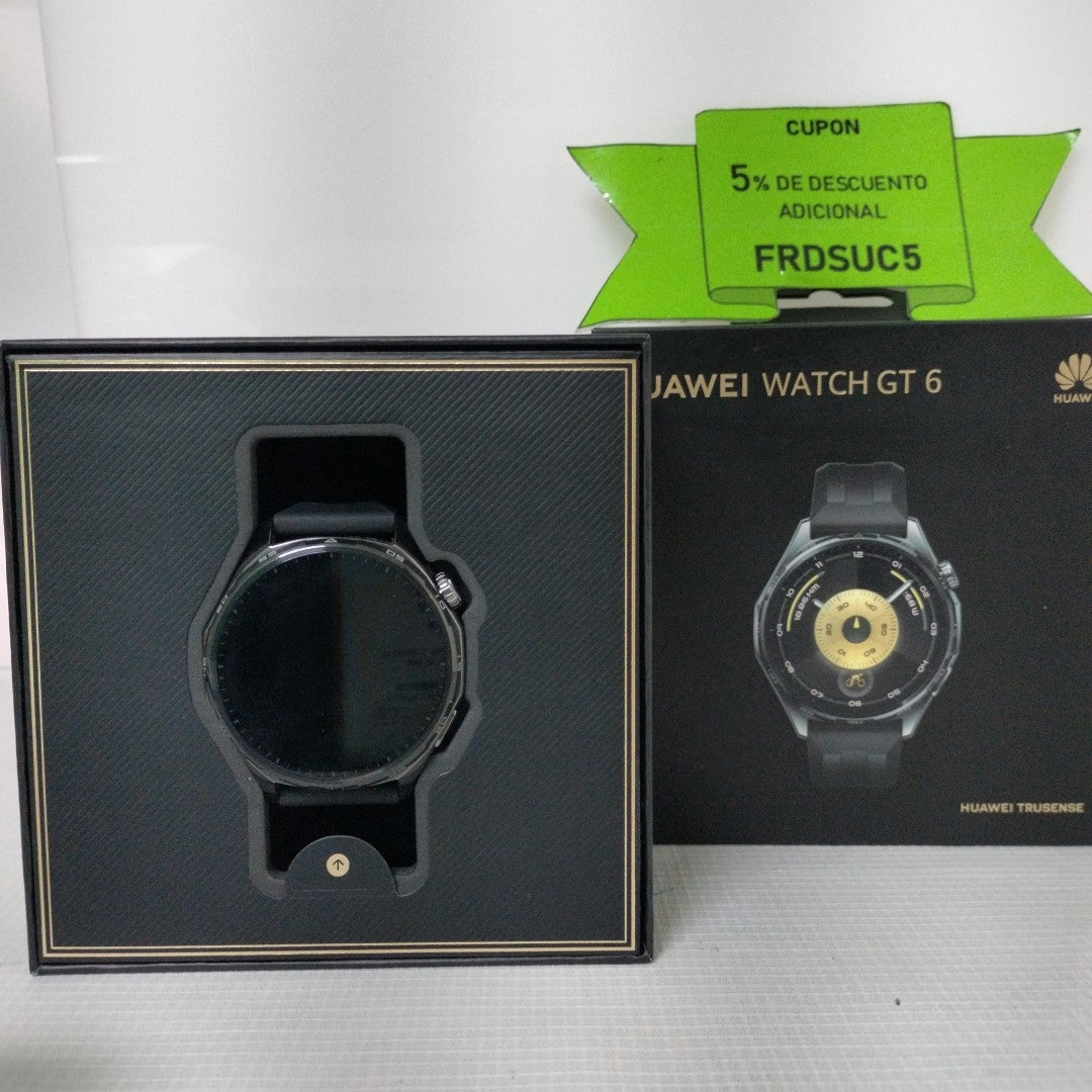 SMARTWATCH HUAWEI WATCH GT 6 ATM-B19 46 MM GPS (SEMINUEVO)