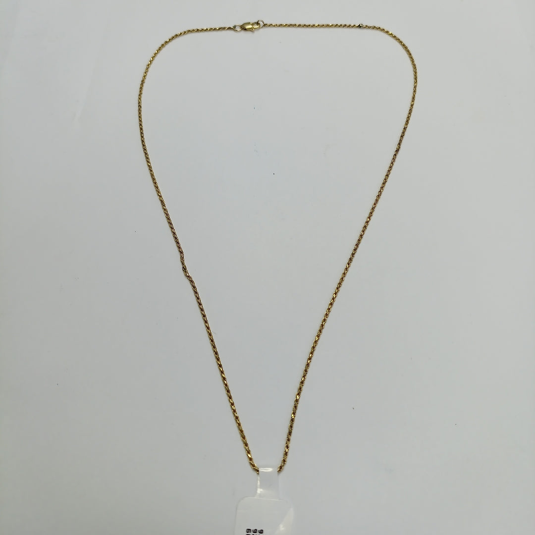 CADENA ORO 14 K 3,00 GRMS (SEMINUEVO)