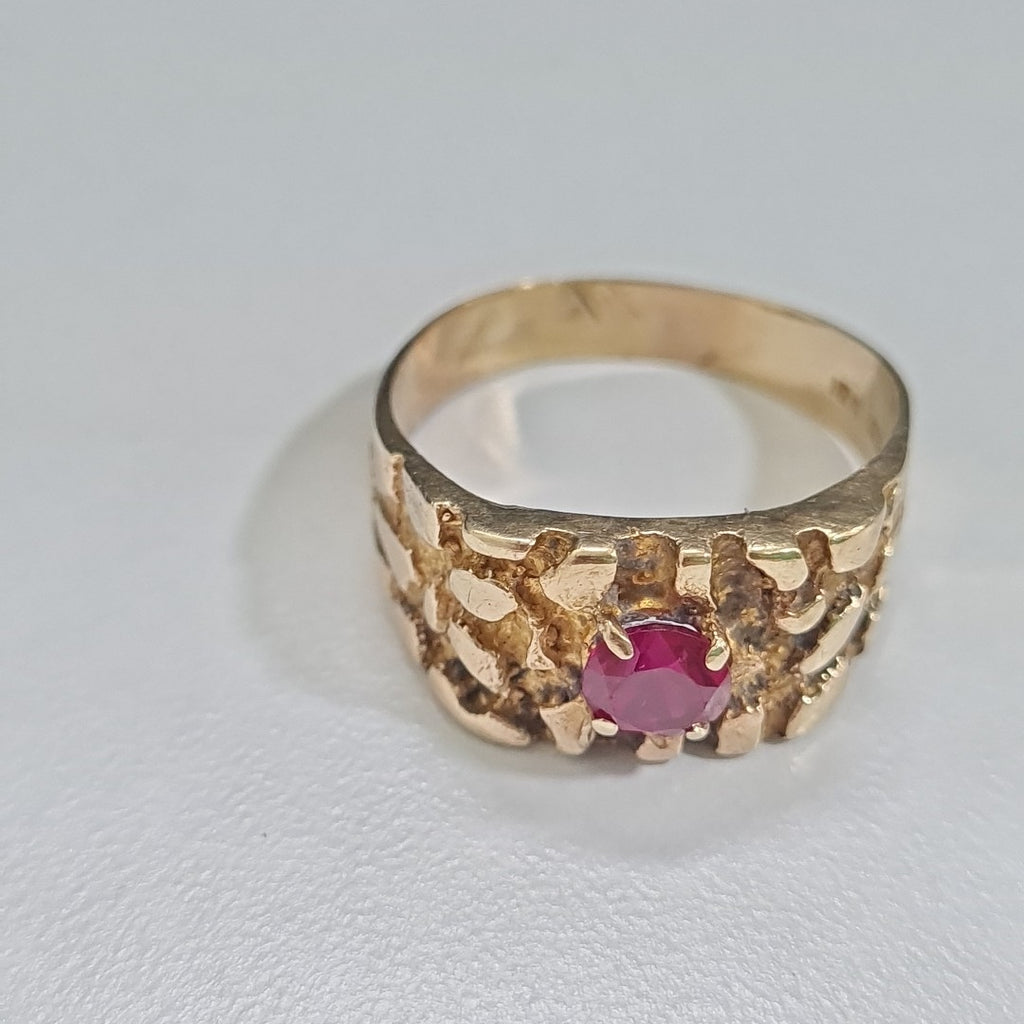 ANILLO ORO 10 K 5,10 GRMS (SEMINUEVO)