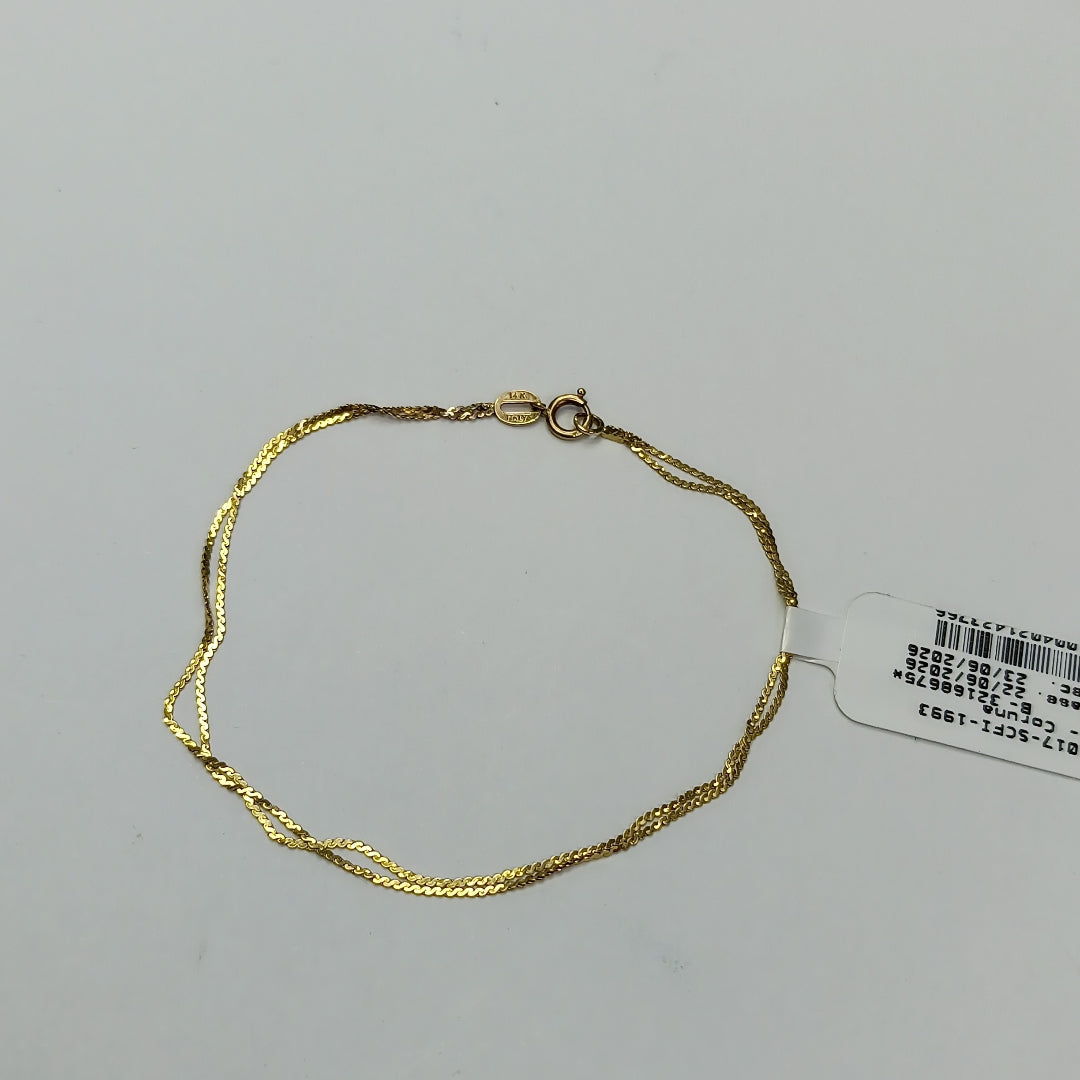 PULSERA ORO 14 K 1,00 GRMS (SEMINUEVO)