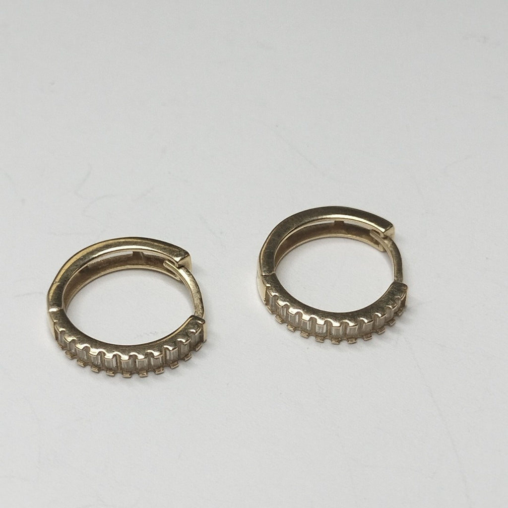 ARRACADAS PAR ORO 14 K 1.9 GRMS (SEMINUEVO)