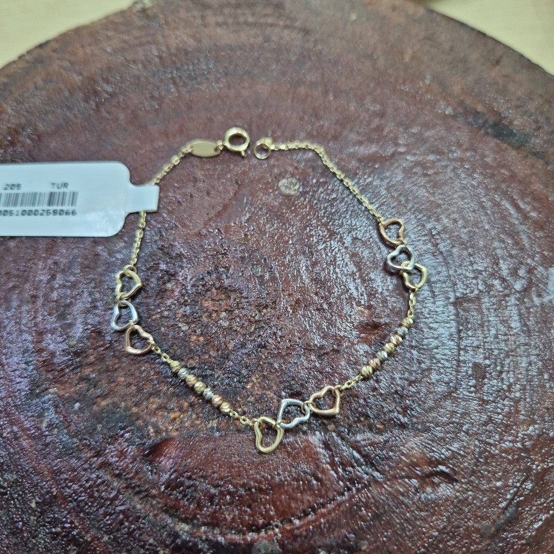 PULSERAS DAMA ORO 14K 1.8 (NUEVO)