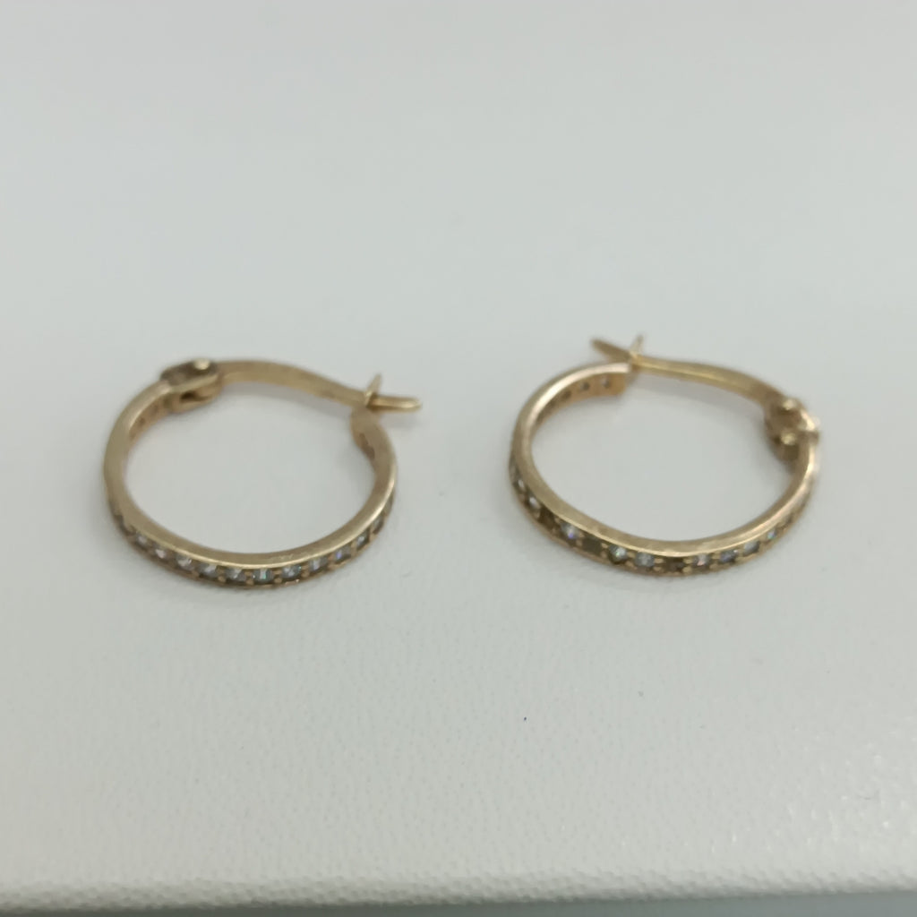 ARRACADAS PAR ORO 14 K 1.3 GRMS (SEMINUEVO)