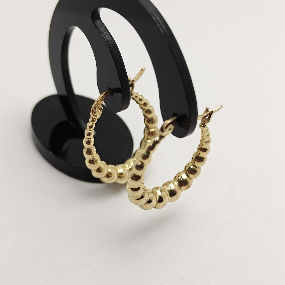 ARRACADAS PAR ORO 14 K 2,70 GRMS (SEMINUEVO)