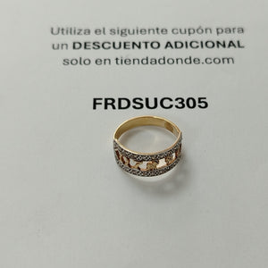 ARGOLLA DE LA SUERTE ORO 14 K 2,60 GRMS (SEMINUEVO)