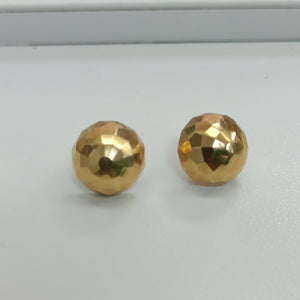 ARETES PAR ORO 18 K 2.8 GRMS (SEMINUEVO)