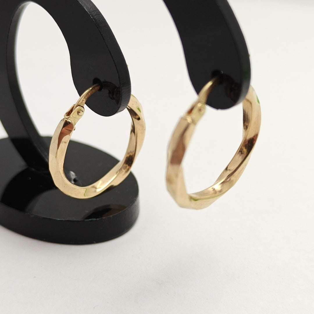 ARRACADAS PAR ORO 14 K 2,00 GRMS (SEMINUEVO)