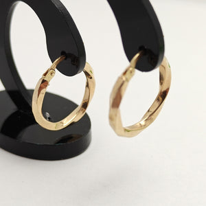 ARRACADAS PAR ORO 14 K 2,00 GRMS (SEMINUEVO)
