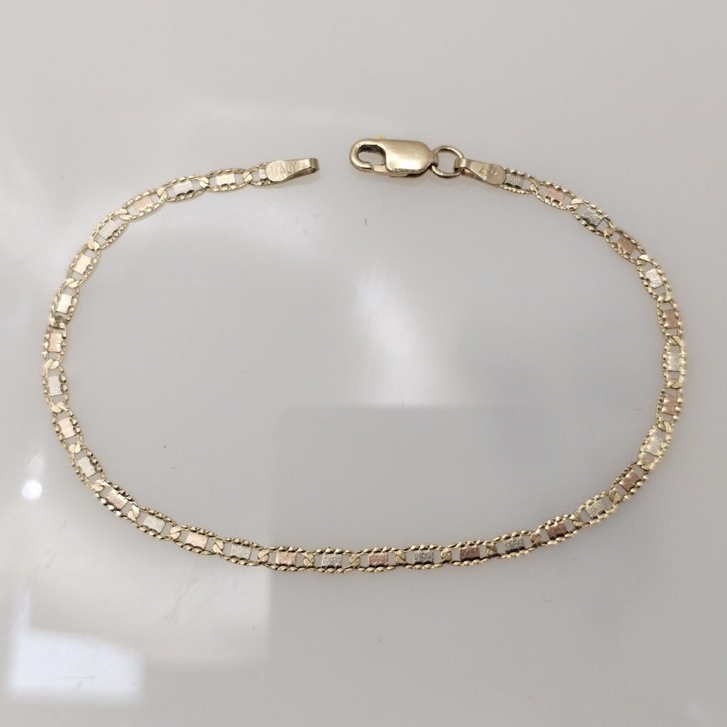 PULSERA ORO COMBINADO 10 K 2 GRMS (SEMINUEVO)