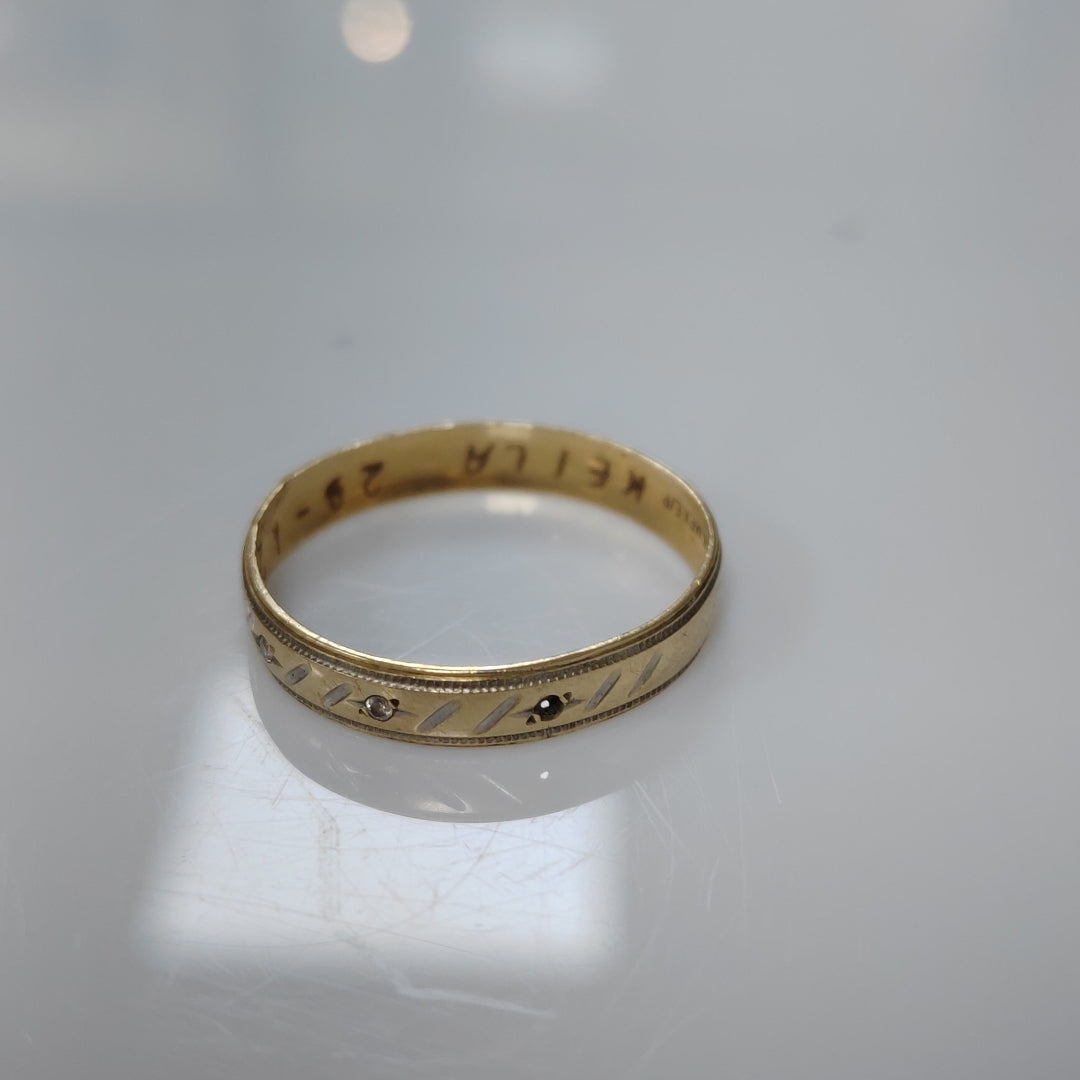 ARGOLLA ORO 14 K 1.8 GRMS (SEMINUEVO)