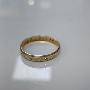 ARGOLLA ORO 14 K 1.8 GRMS (SEMINUEVO)