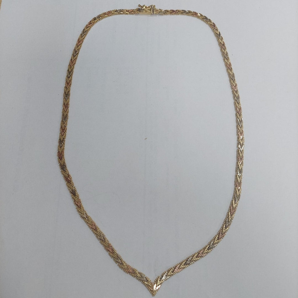 GARGANTILLA ORO 14 K 17.4 GRMS (SEMINUEVO)